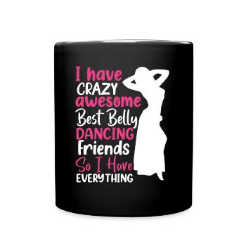 Funny Dance Quotes Funny Dancer Raqs sharqi Swing - Full Colour Mug - black - Front