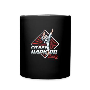 Dame Hapkido Folle - Mug uni - noir - Devant