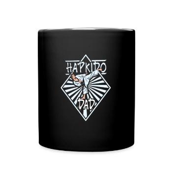 Papa Hapkido - Mug uni - noir - Devant