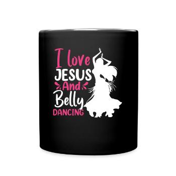 Belly Dancing Quotes Hop Dancer Funny Belly Dancer - Full Colour Mug - black - Front
