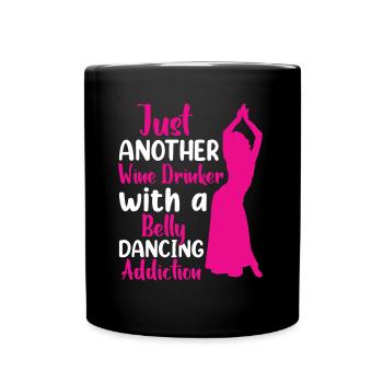 Citations de danse drôles Danseur drôle Raqs sharqi Swing - Mug uni - noir - Devant