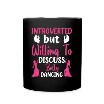 Citations de danse drôles Danseur drôle Raqs sharqi Swing - Mug uni - noir - Devant