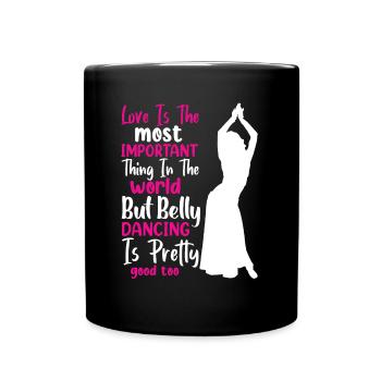 Funny Dance Quotes Funny Dancer Raqs sharqi Swing - Full Colour Mug - black - Front