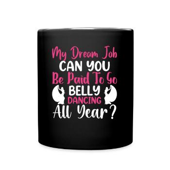 Funny Dance Quotes Funny Dancer Raqs sharqi Swing - Full Colour Mug - black - Front
