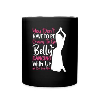 Citations de danse drôles Danseur drôle Raqs sharqi Swing - Mug uni - noir - Devant
