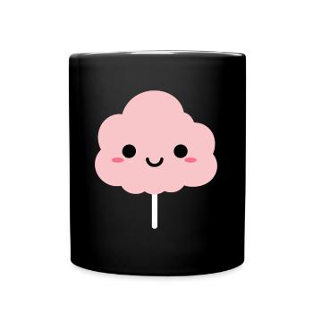 Humour Petite Barbe à papa - Mug uni - noir - Devant