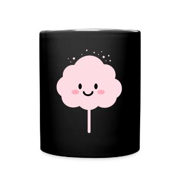 Humour Petite Barbe à papa - Mug uni - noir - Devant