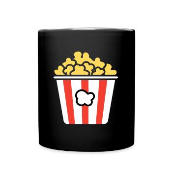 Popcorn Pot Humor - Full Colour Mug - black - Front