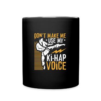 Voix de Ki Hap - Tang Soo Do - Mug uni - noir - Devant