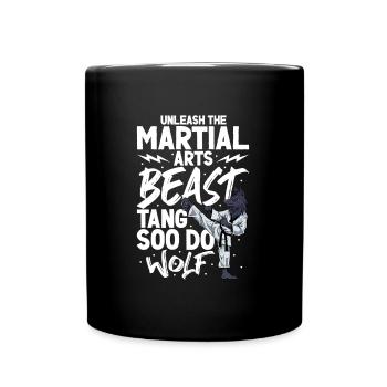 Bête d’arts martiaux - Tang Soo Do - Mug uni - noir - Devant