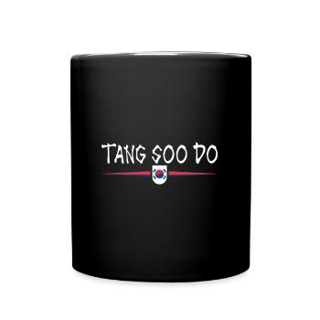 Korean Martial Arts - Tang so Do - Full Colour Mug - black - Front