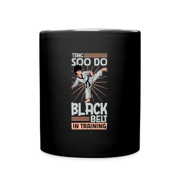 Black Belt in Training - Tang so Do - Full Colour Mug - black - Front