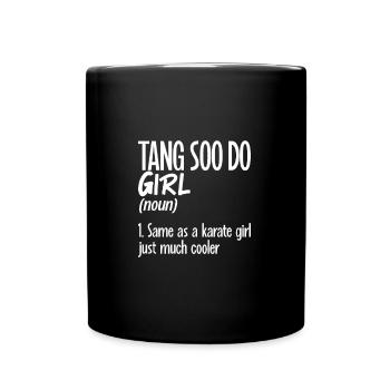 Tang so Do Girl - Full Colour Mug - black - Front
