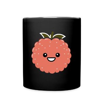 Fruit Humour little lychee - Full Colour Mug - black - Front