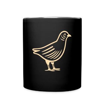 quail small quail bird - Full Colour Mug - black - Front