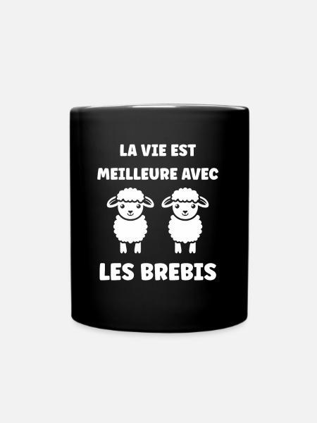 Bébé mouton petit brebis - Mug uni - noir