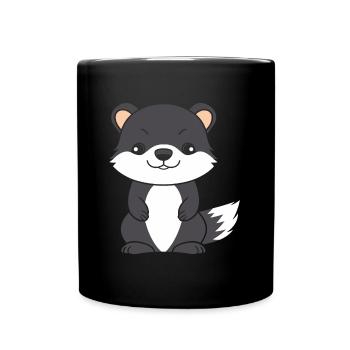 Humor little weasel - Full Colour Mug - black - Front
