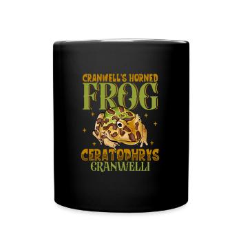 Chaco-Hornfrosch - Tasse einfarbig - Schwarz - Vorne