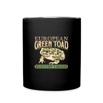 Green Toad - Full Colour Mug - black - Front