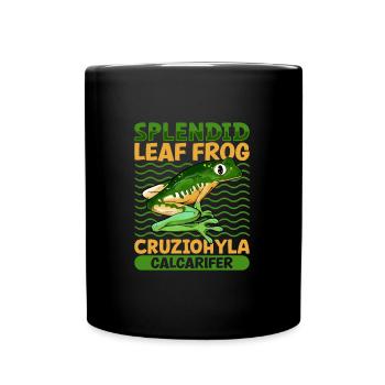 Magnificent Frog - Full Colour Mug - black - Front