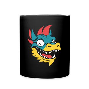 Baby Dragon - Full Colour Mug - black - Front