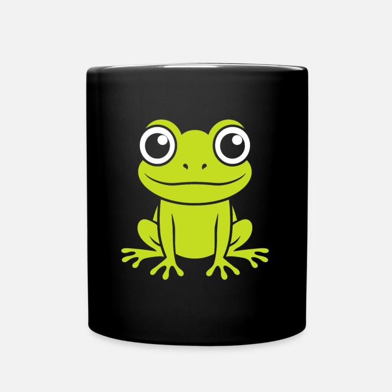 Petite grenouille - Mug uni - noir