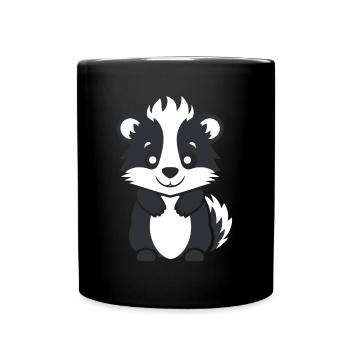 Skunk - Full Colour Mug - black - Front