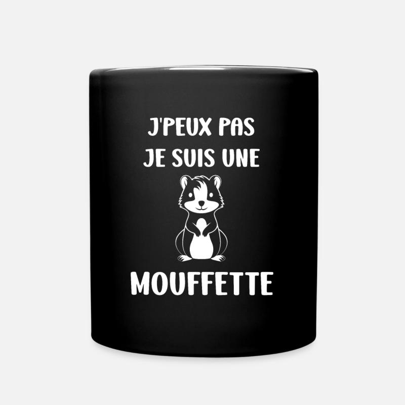 Humour Mouffette - Mug uni - noir