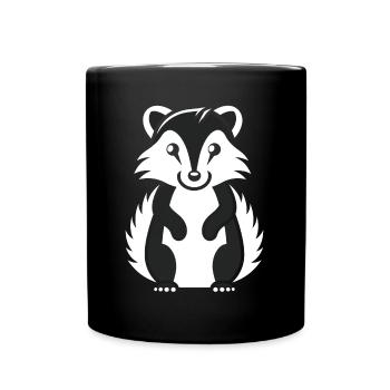 Humour Mouffette - Mug uni - noir - Devant