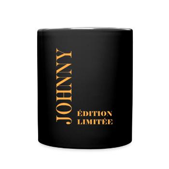 Johnny - Mug uni - noir - Devant