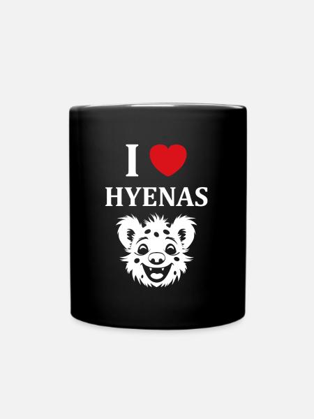 hyène - Mug uni - noir