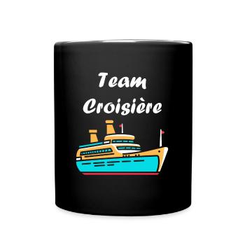 Team Croisière - Mug uni - noir - Devant