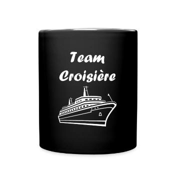 Team Croisière - Mug uni - noir - Devant