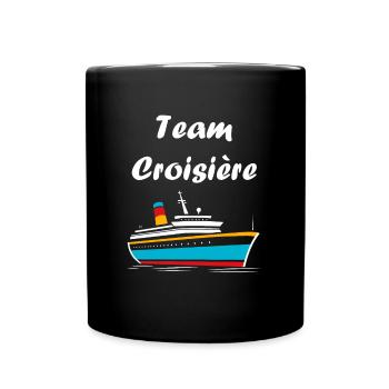 Team Croisière - Mug uni - noir - Devant