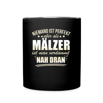 Lustige Mälzer Beruf Arbeit Zitate Verarbeitung - Full Colour Mug - black - Front