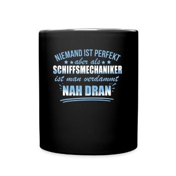 Lustige Schiffsmechaniker Beruf Reparatur Schiff - Full Colour Mug - black - Front