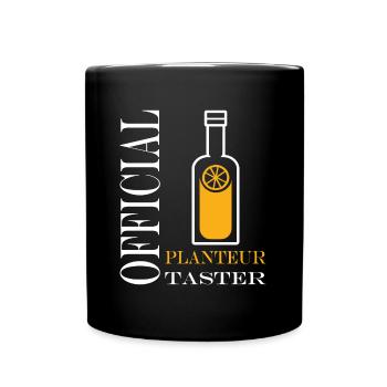 Humour punch planteur - Mug uni - noir - Devant