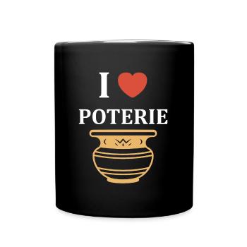Poterie - Mug uni - noir - Devant