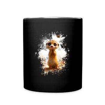 Meerkat - Full Colour Mug - black - Front