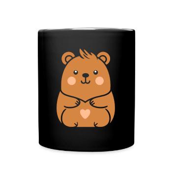 Capybara - Full Colour Mug - black - Front