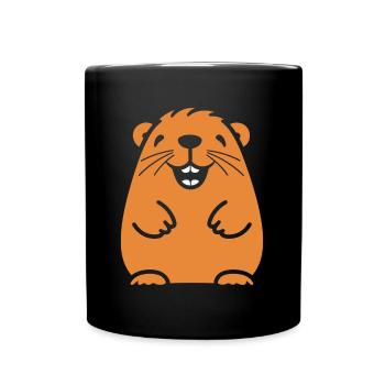 Capybara - Full Colour Mug - black - Front