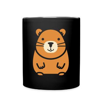 Capybara - Full Colour Mug - black - Front