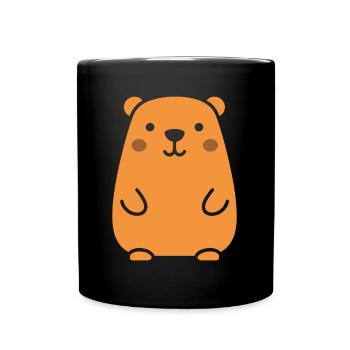Capybara - Full Colour Mug - black - Front