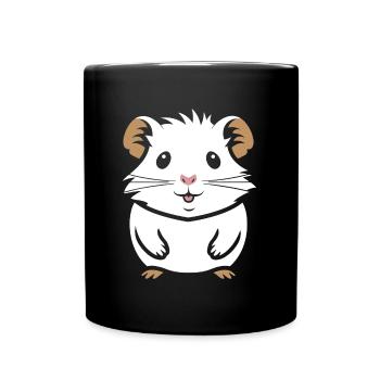 Humour cochon d'ine - Mug uni - noir - Devant