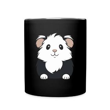 Humour cochon d'ine - Mug uni - noir - Devant