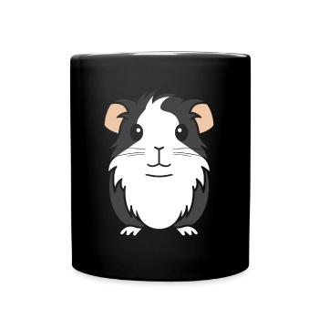 Humour cochon d'ine - Mug uni - noir - Devant