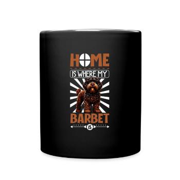 Home - French Water Dog - Full Colour Mug - black - Front