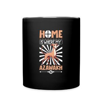 Accueil - Azawakh - Mug uni - noir - Devant