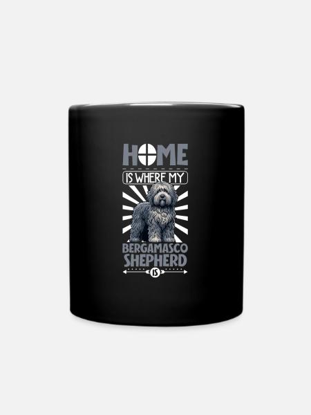 Accueil - Bergamo Shepherd Dog - Mug uni - noir