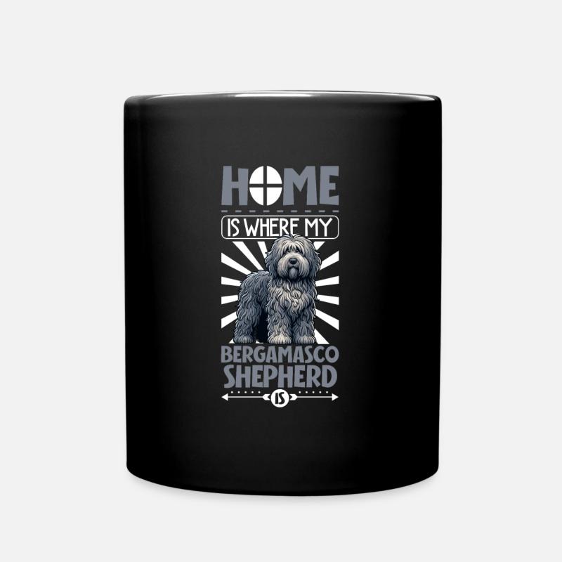 Accueil - Bergamo Shepherd Dog - Mug uni - noir